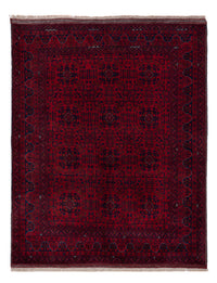 Afghan Teppich - Royal - 203 x 161 cm - dunkelrot