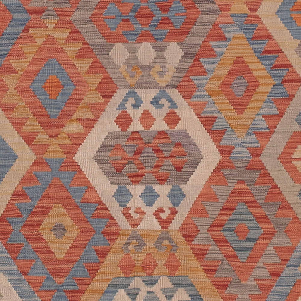 Kelim Teppich - Splash - 348 x 257 cm - mehrfarbig