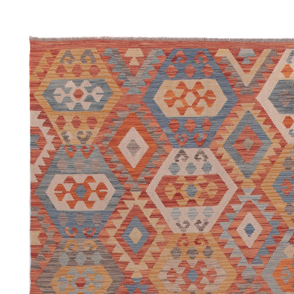 Kilim Maimana Tæppe 348x257cm - Uldtæppe