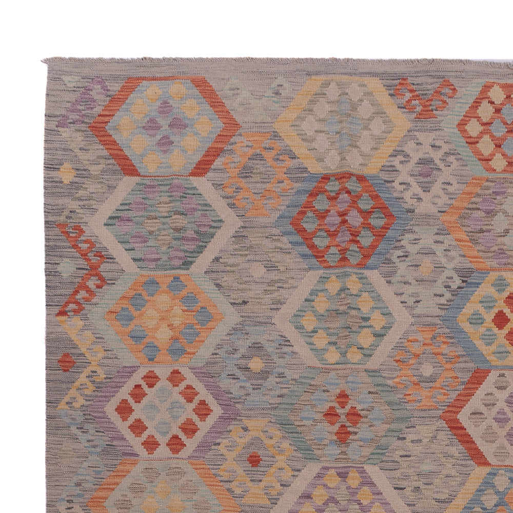 Kilim Maimana Tæppe 256x350cm - Uldtæppe