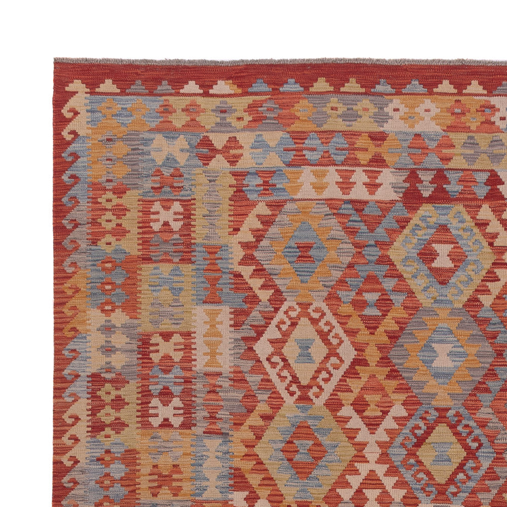 Kilim Maimana Tæppe 349x258cm - Uldtæppe