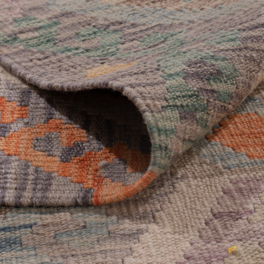 Kelim Teppich - Splash - 356 x 255 cm - mehrfarbig