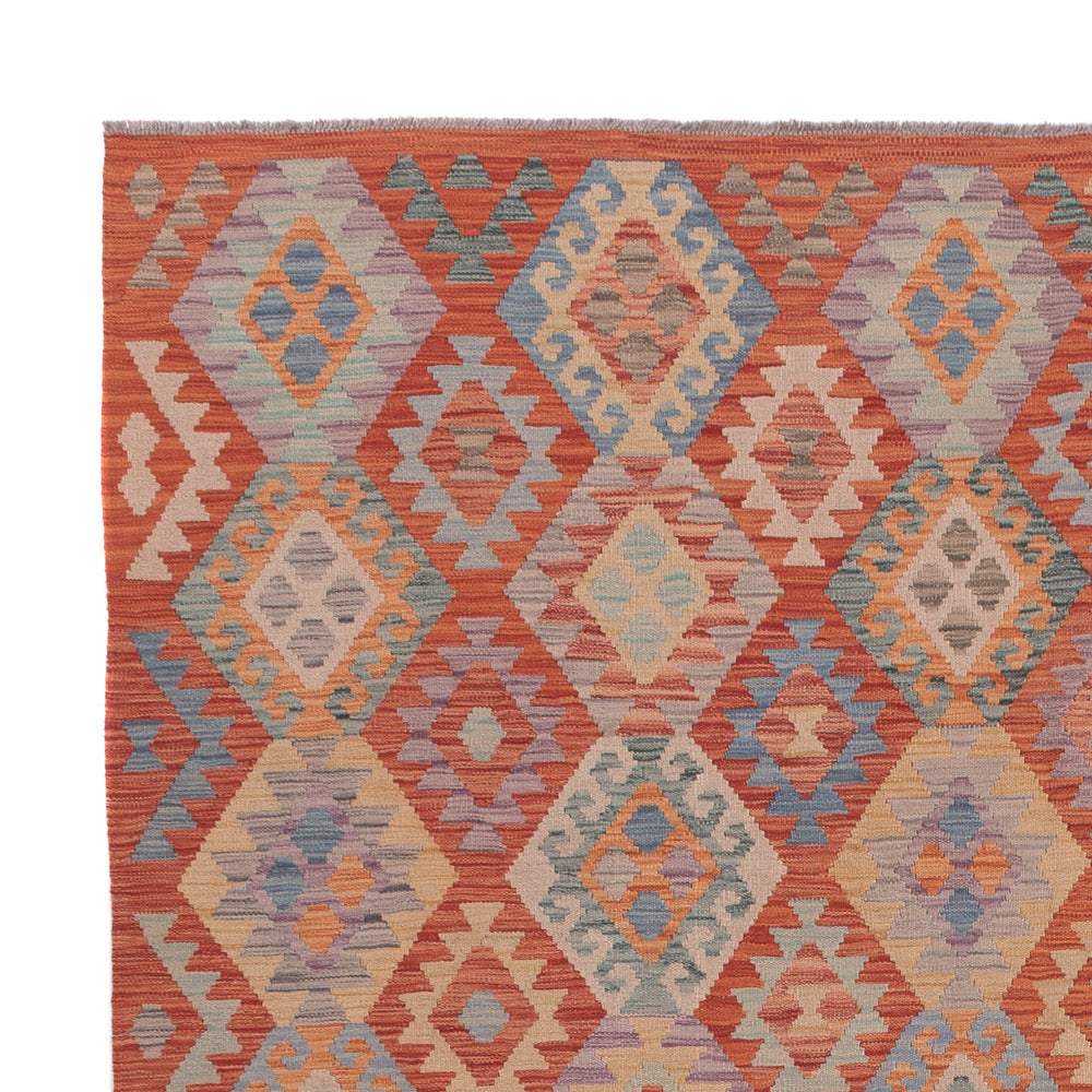 Kilim Maimana Tæppe 301x249cm - Uldtæppe
