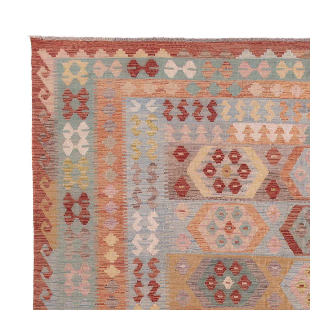 Kilim Maimana Tæppe 352x254cm - Uldtæppe