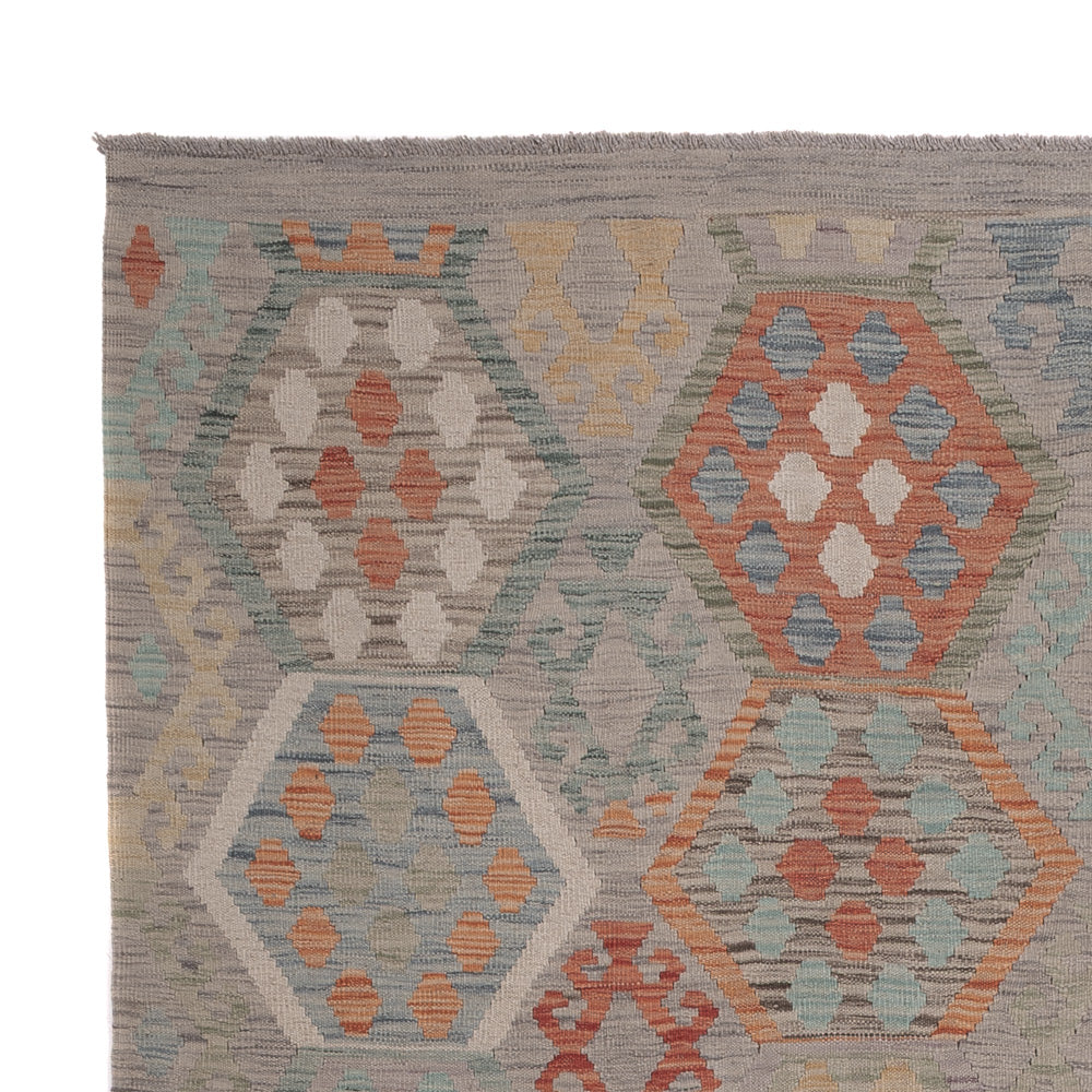 Kilim Maimana Tæppe 286x203cm - Uldtæppe