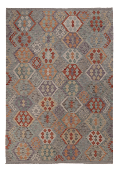 Kilim Maimana Tæppe 203x294cm - Uldtæppe