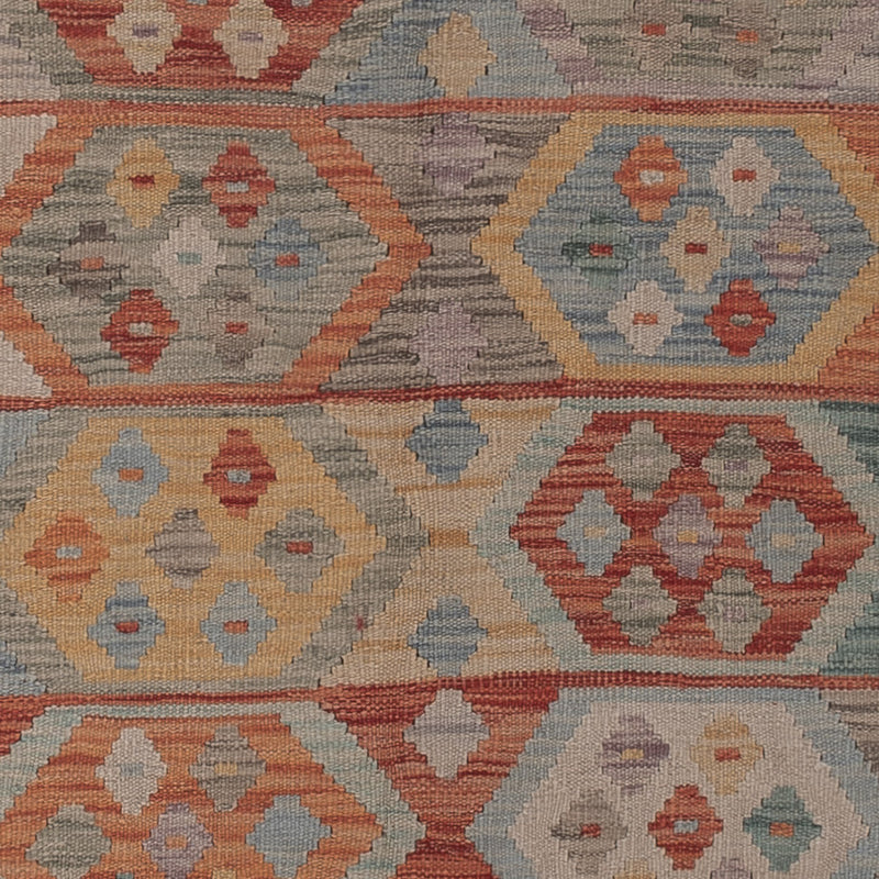 Kelim Teppich - Splash - 287 x 197 cm - mehrfarbig