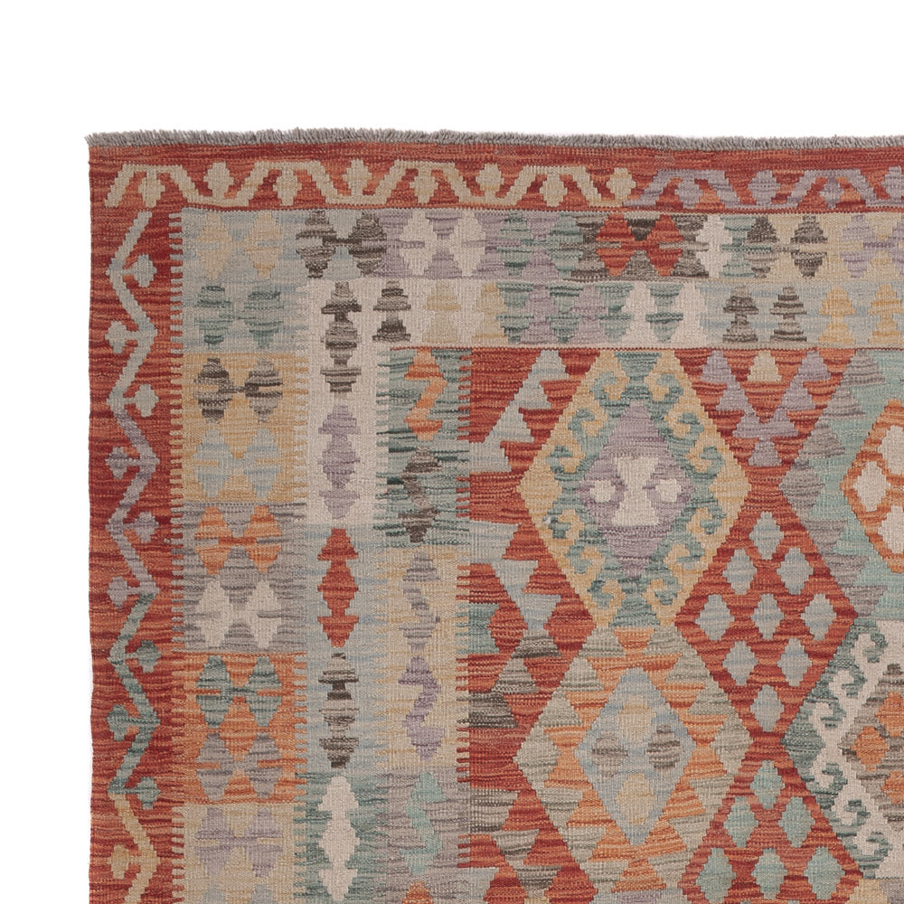 Kilim Maimana Tæppe 300x208cm - Uldtæppe