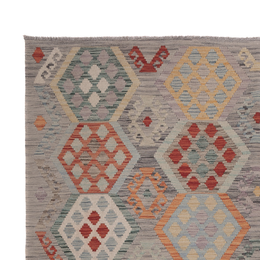 Kilim Maimana Tæppe 299x205cm - Uldtæppe