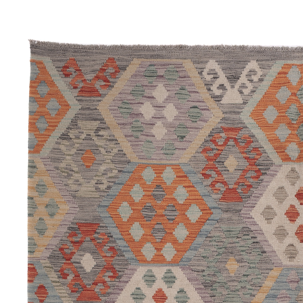 Kilim Maimana Tæppe 296x201cm - Uldtæppe