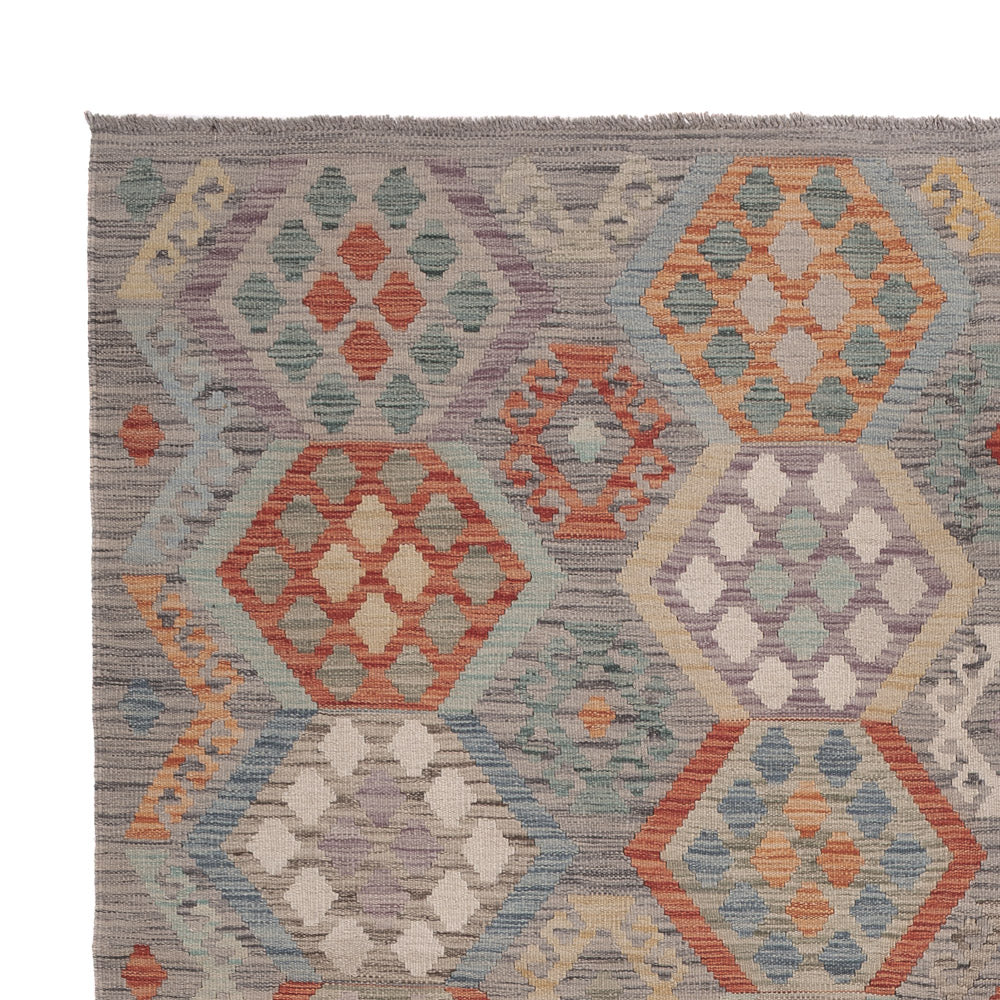 Kilim Maimana Tæppe 299x203cm - Uldtæppe