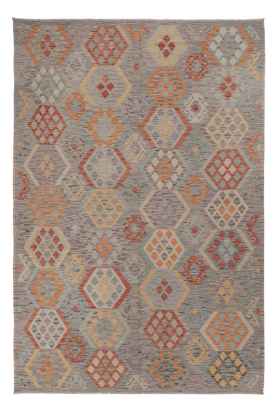 Kilim Maimana Tæppe 202x298cm - Uldtæppe