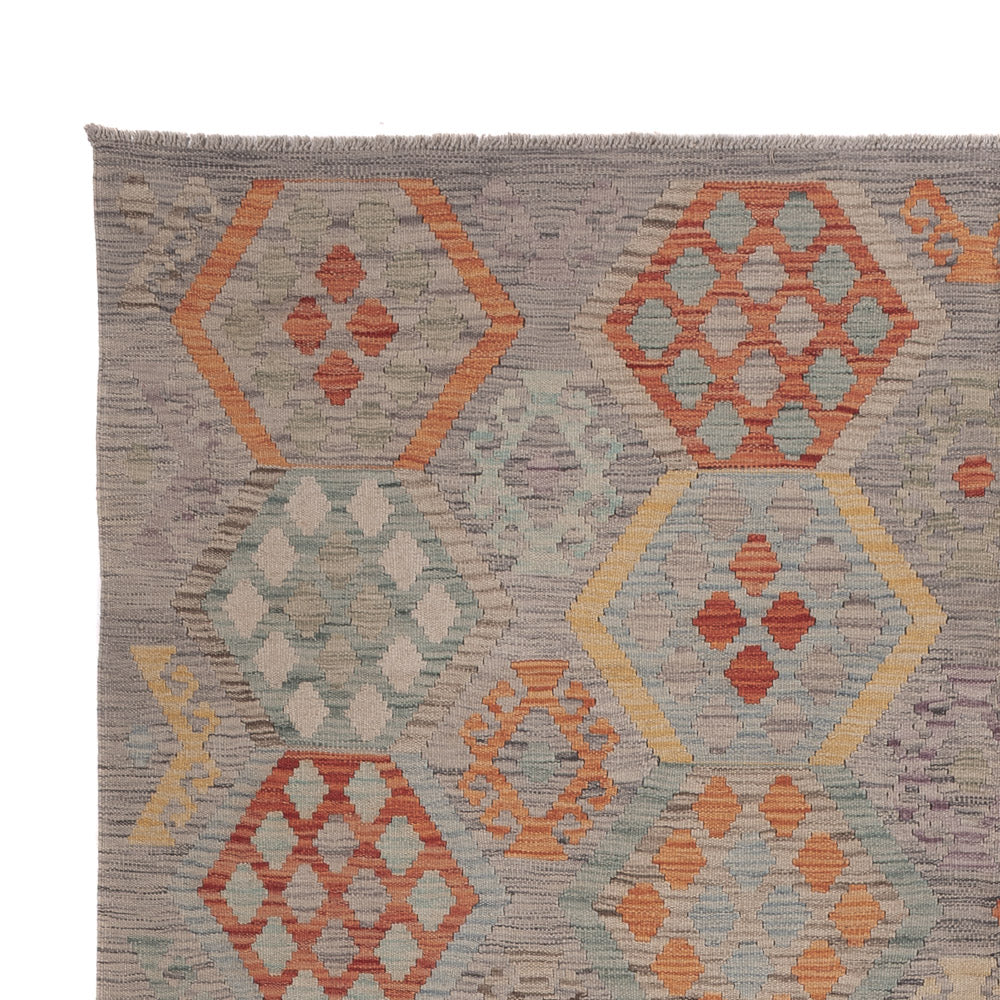 Kilim Maimana Tæppe 298x202cm - Uldtæppe