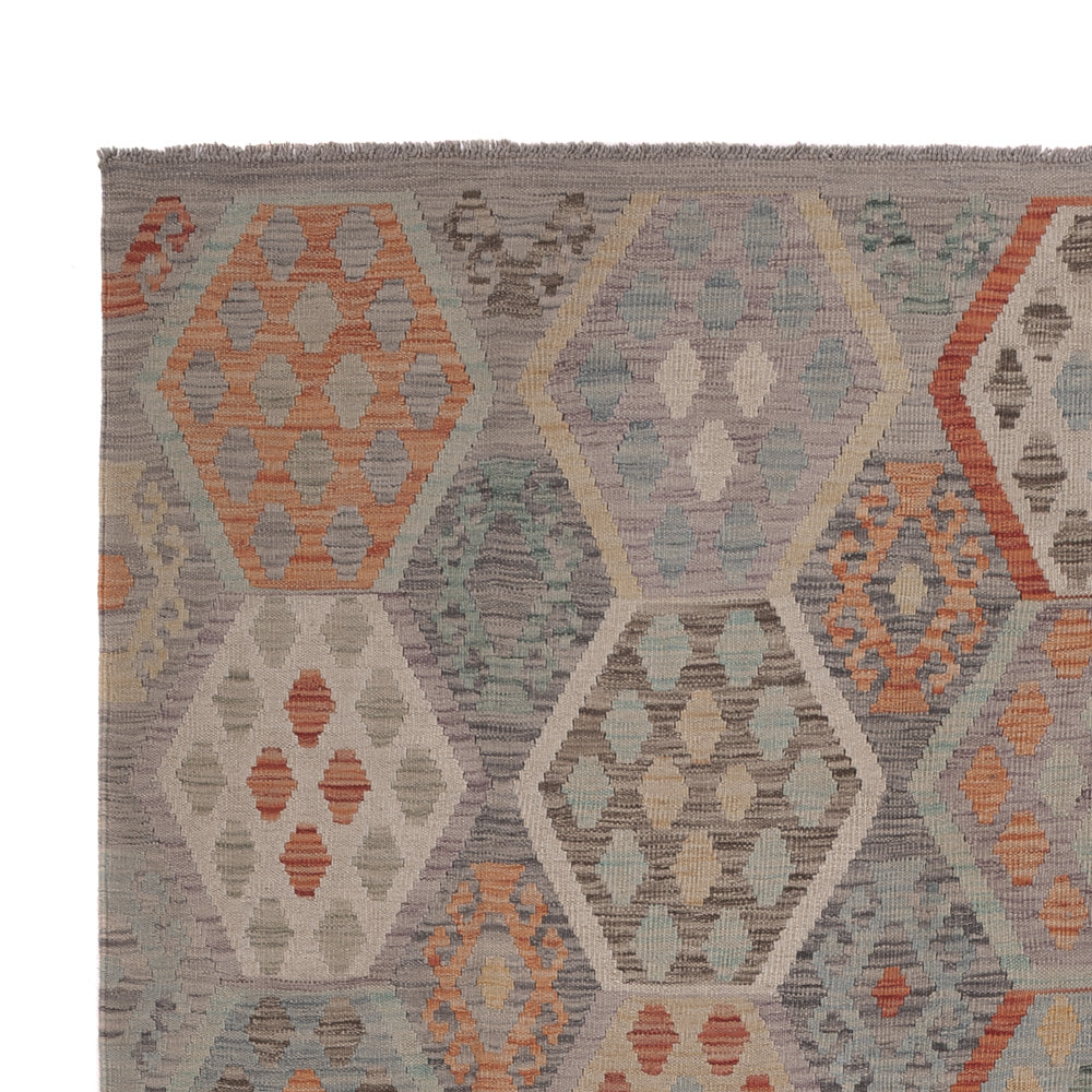 Kilim Maimana Tæppe 292x214cm - Uldtæppe