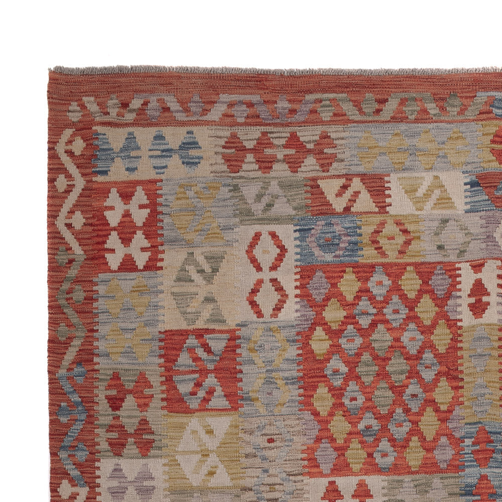 Kilim Maimana Tæppe 304x206cm - Uldtæppe
