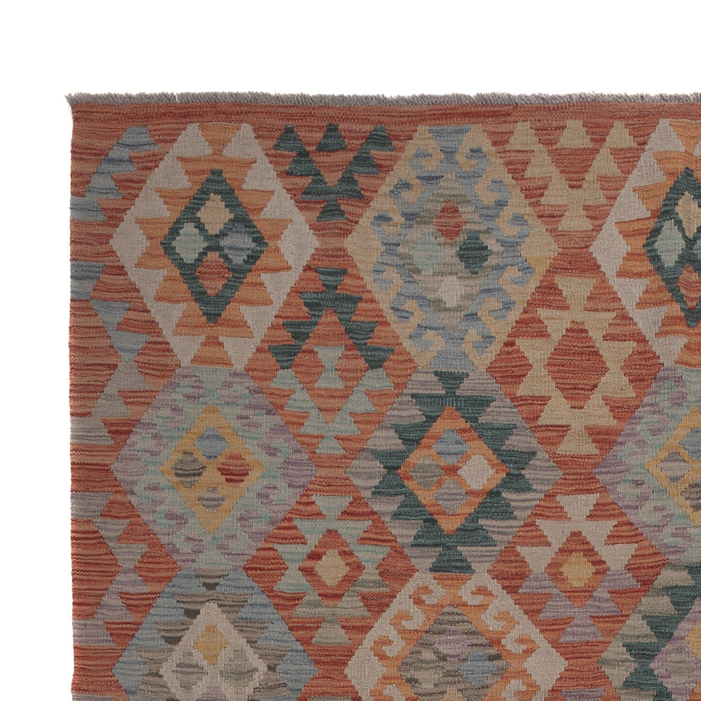 Kilim Maimana Tæppe 301x197cm - Uldtæppe