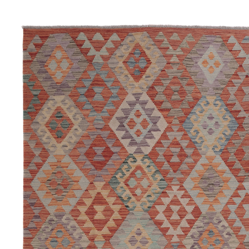 Kilim Maimana Tæppe 257x296cm - Uldtæppe