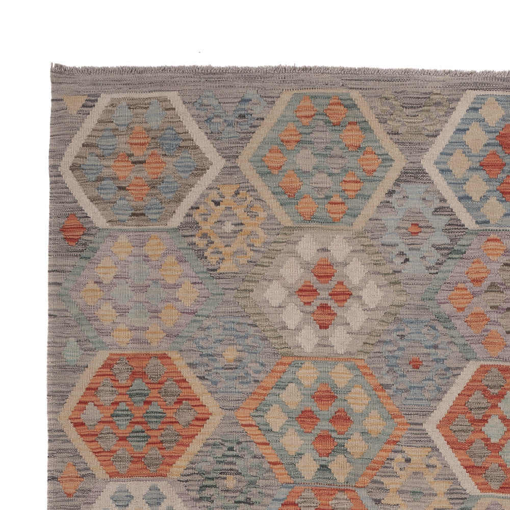 Kilim Maimana Tæppe 288x203cm - Uldtæppe