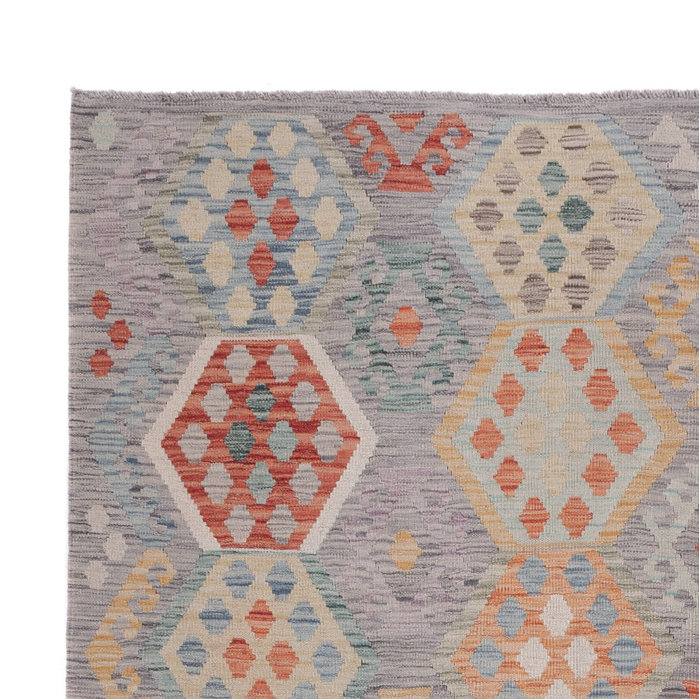 Kilim Maimana Tæppe 299x211cm - Uldtæppe
