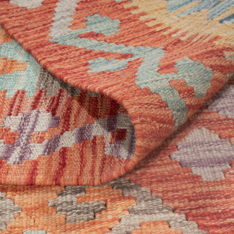 Kelim Teppich - Splash - 295 x 197 cm - mehrfarbig