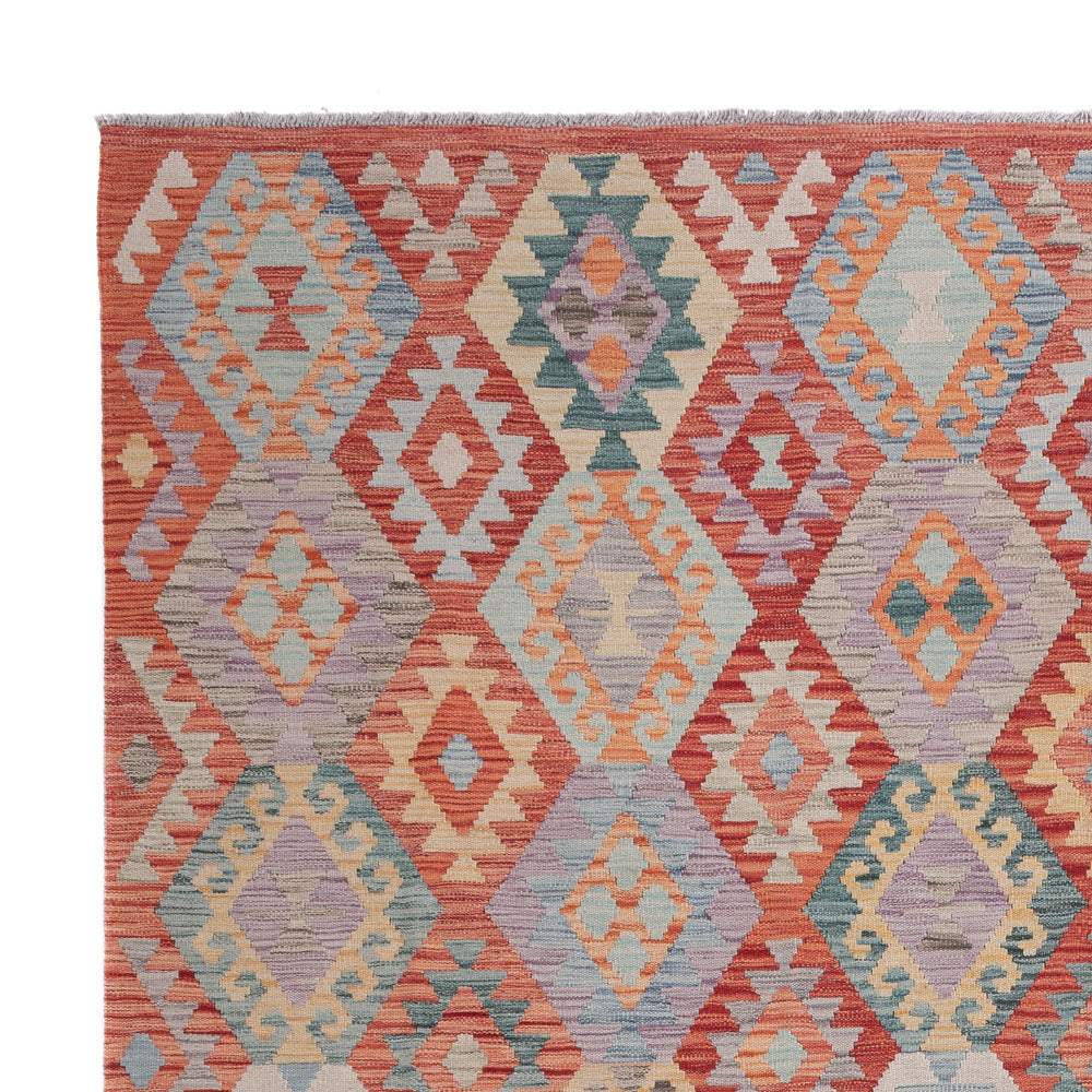 Kilim Maimana Tæppe 305x251cm - Uldtæppe