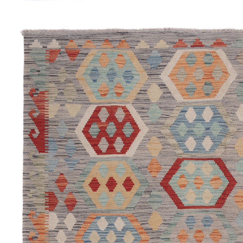 Kilim Maimana Tæppe 183x252cm - Uldtæppe