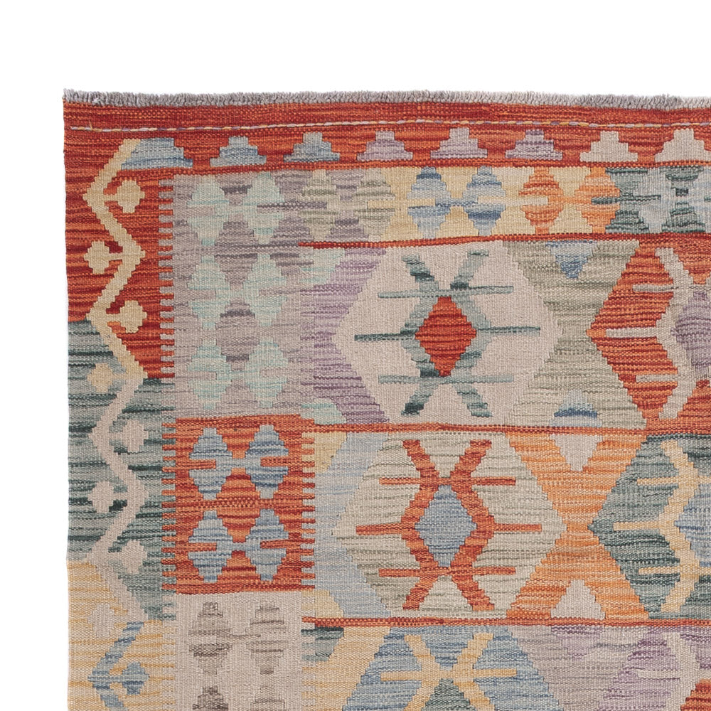 Kilim Maimana Tæppe 235x167cm - Uldtæppe