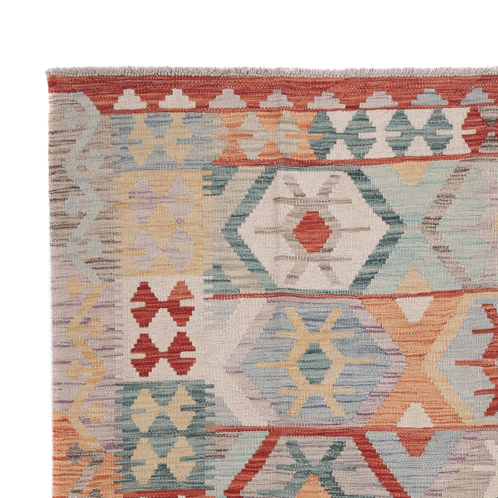 Kilim Maimana Tæppe 248x181cm - Uldtæppe