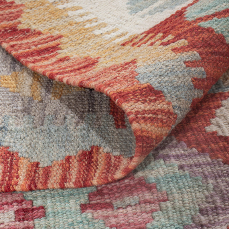 Kelim Teppich - Splash - 230 x 176 cm - mehrfarbig