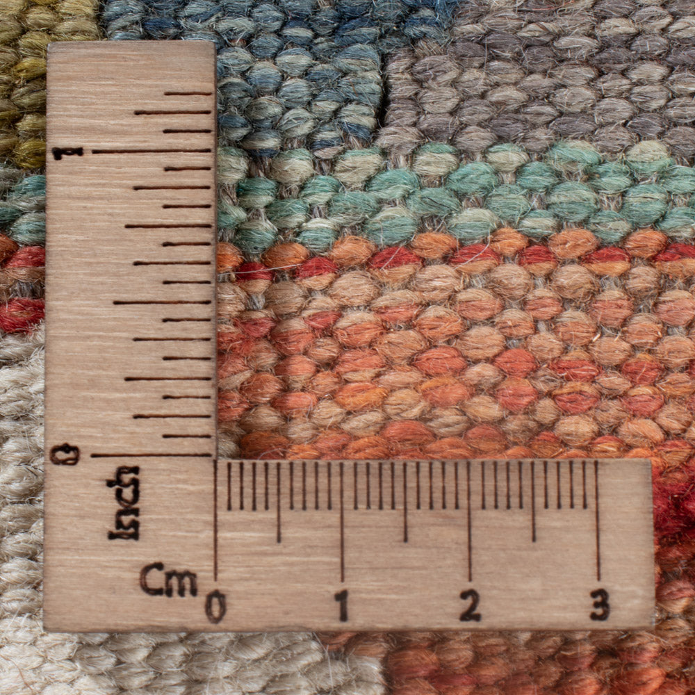 Kelim Teppich - Splash - 230 x 176 cm - mehrfarbig