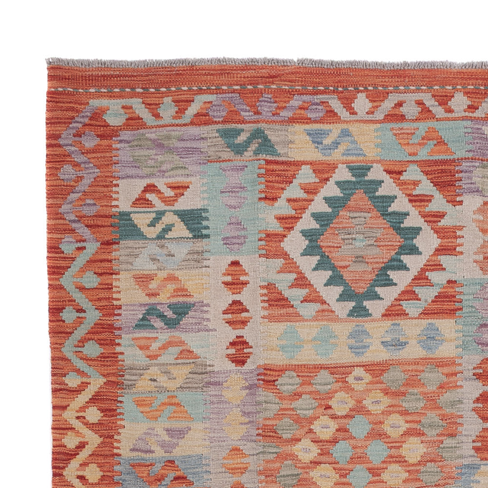 Kelim Teppich - Splash - 243 x 180 cm - mehrfarbig