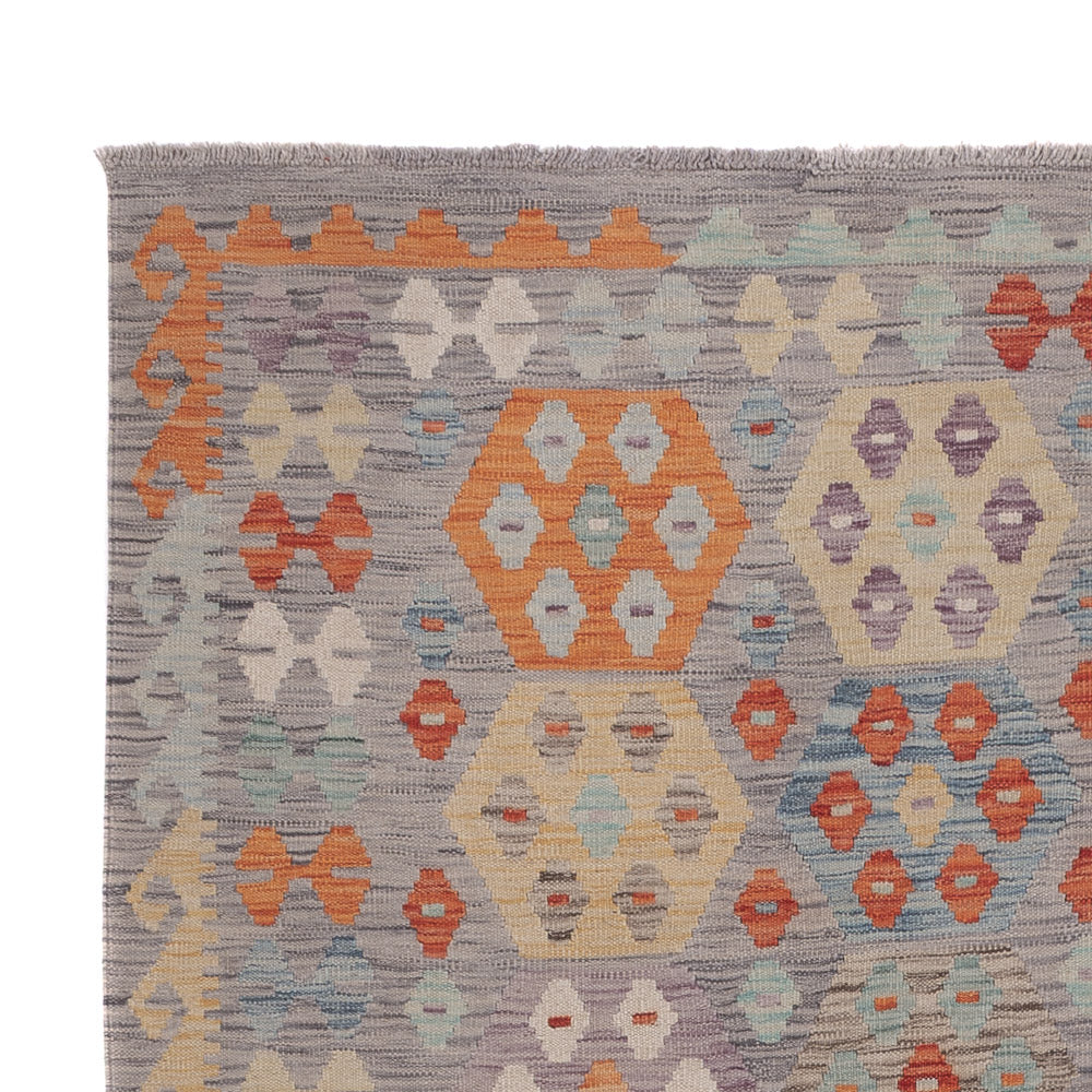 Kilim Maimana Tæppe 242x177cm - Uldtæppe