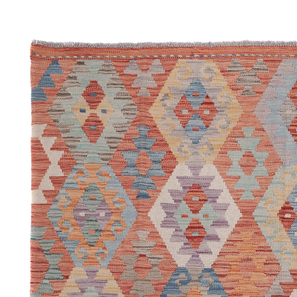 Kilim Maimana Tæppe 242x174cm - Uldtæppe