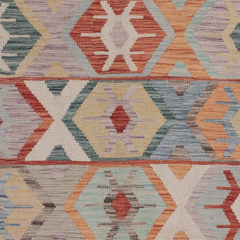 Kelim Teppich - Splash - 244 x 176 cm - mehrfarbig