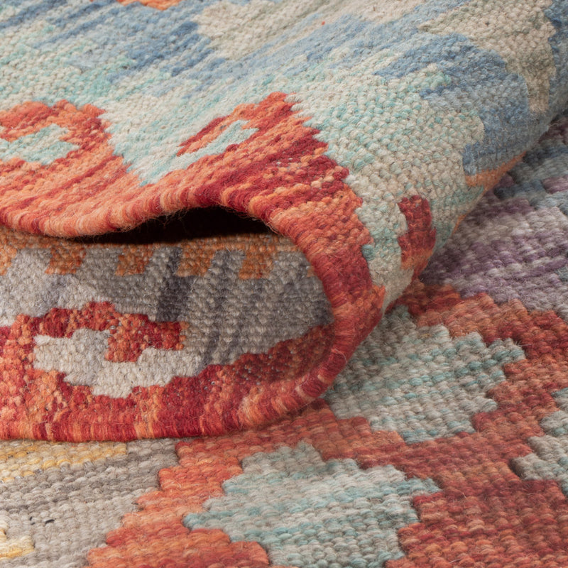 Kelim Teppich - Splash - 248 x 177 cm - mehrfarbig