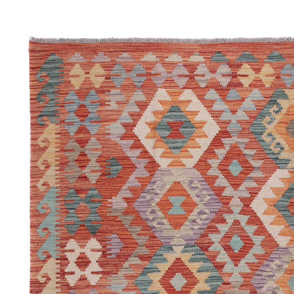 Kilim Maimana Tæppe 232x181cm - Uldtæppe