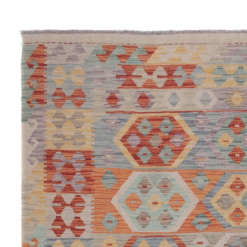 Kilim Maimana Tæppe 242x178cm - Uldtæppe
