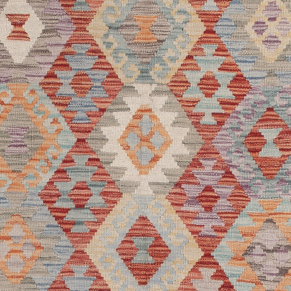 Kelim Teppich - Splash - 224 x 166 cm - mehrfarbig