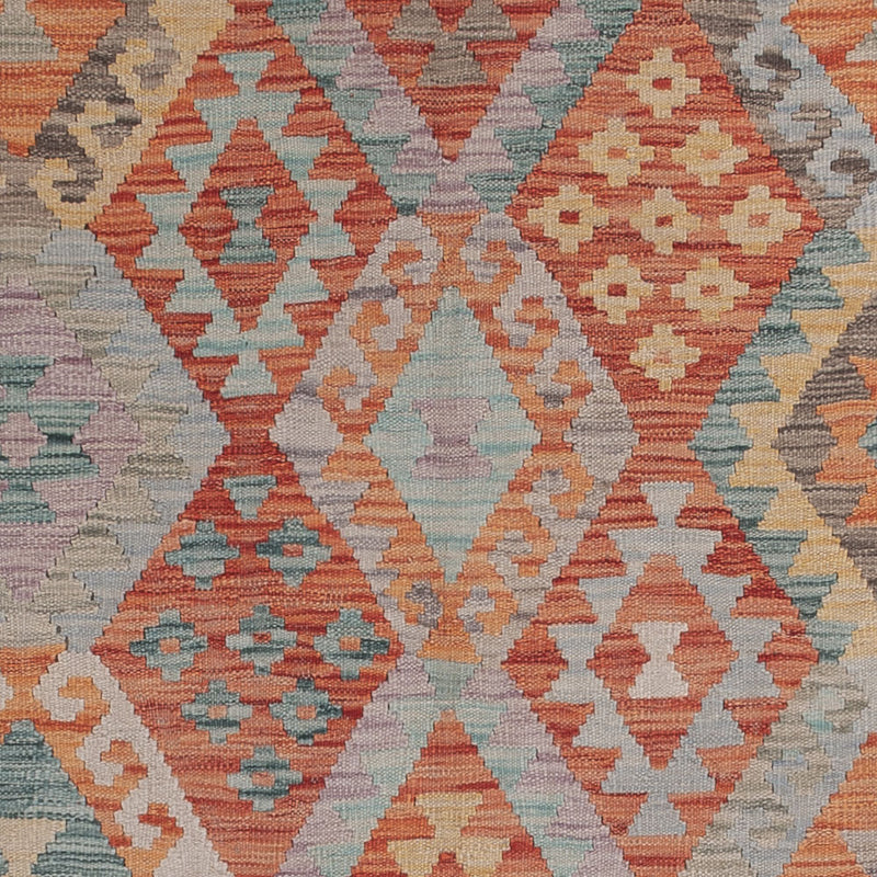 Kelim Teppich - Splash - 251 x 181 cm - mehrfarbig