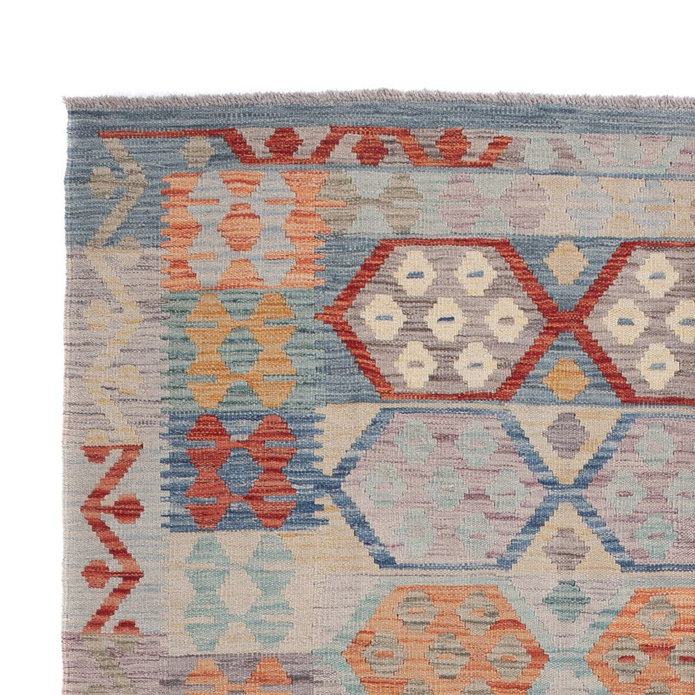 Kilim Maimana Tæppe 244x167cm - Uldtæppe