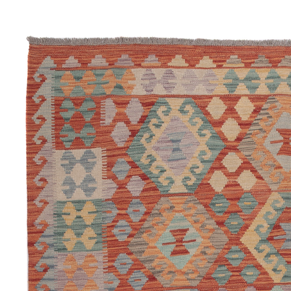 Kilim Maimana Tæppe 250x181cm - Uldtæppe