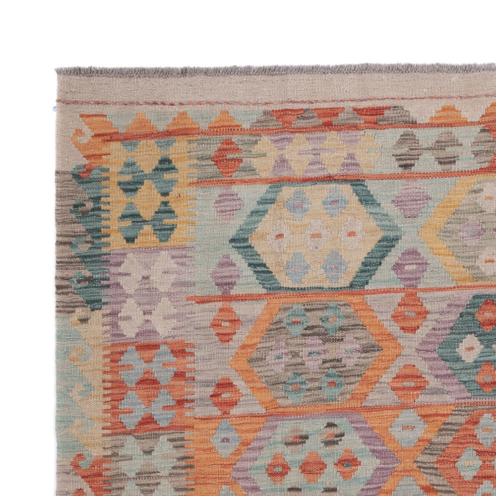 Kilim Maimana Tæppe 245x177cm - Uldtæppe