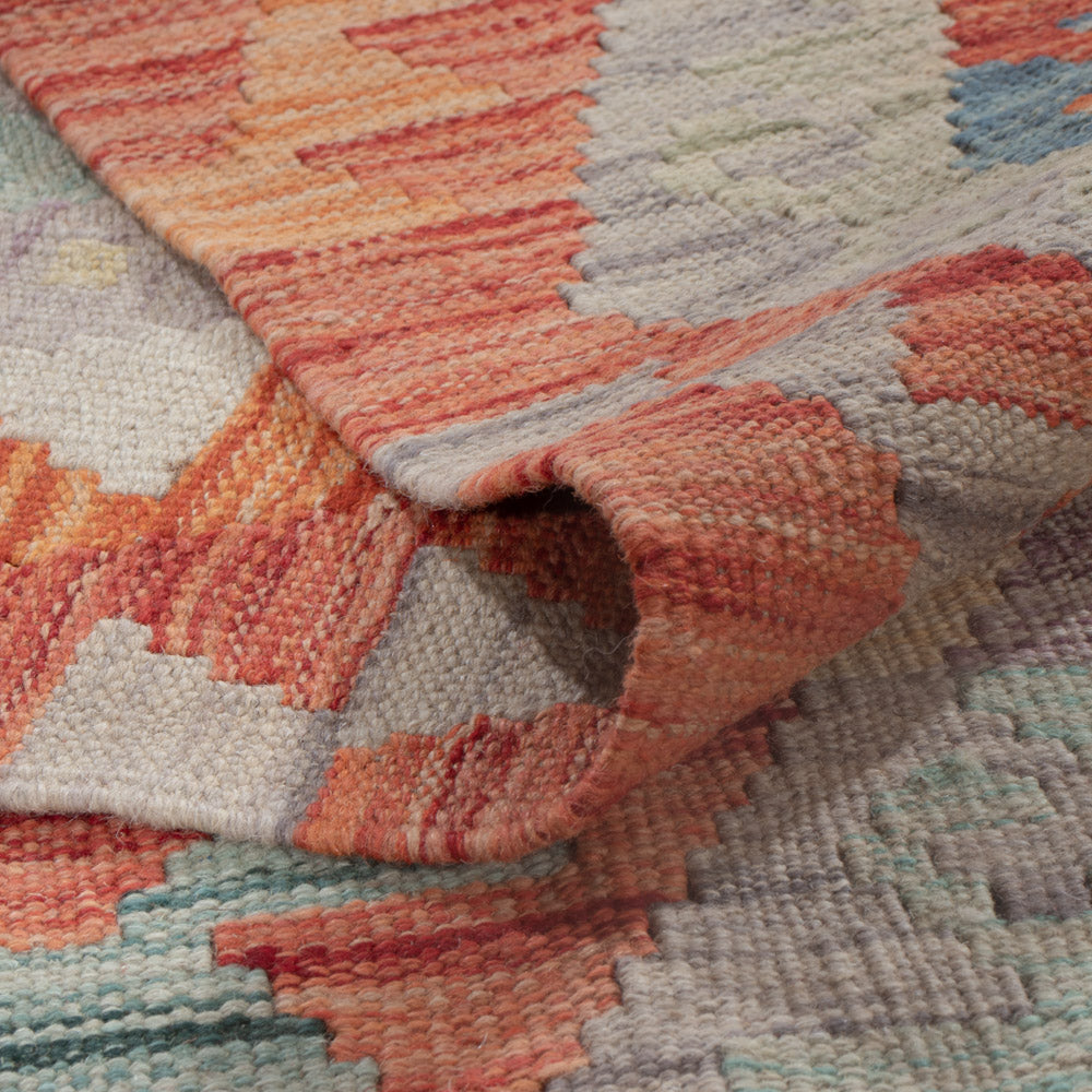 Kelim Teppich - Splash - 245 x 180 cm - mehrfarbig
