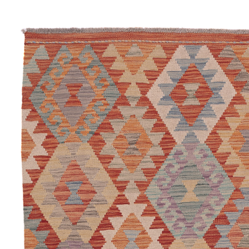 Kilim Maimana Tæppe 202x156cm - Uldtæppe
