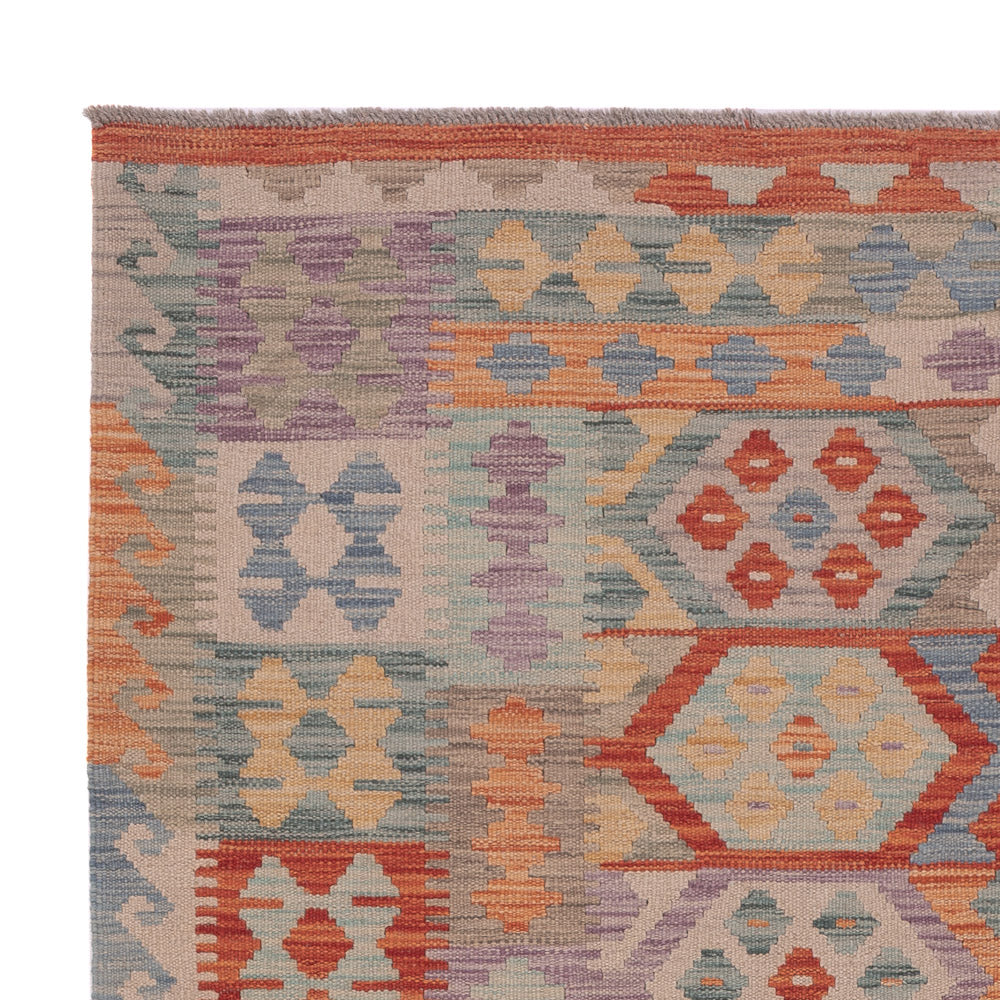 Kilim Maimana Tæppe 196x150cm - Uldtæppe
