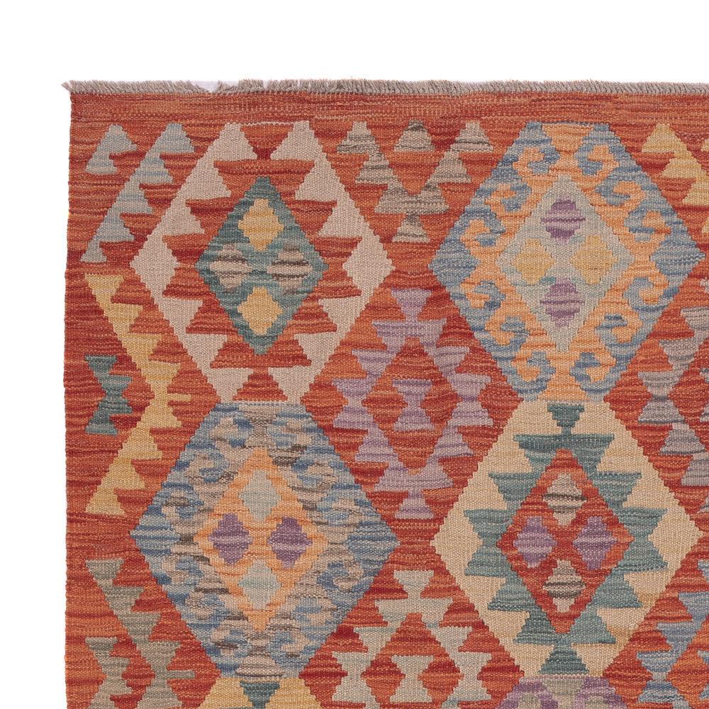 Kilim Maimana Tæppe 201x158cm - Uldtæppe