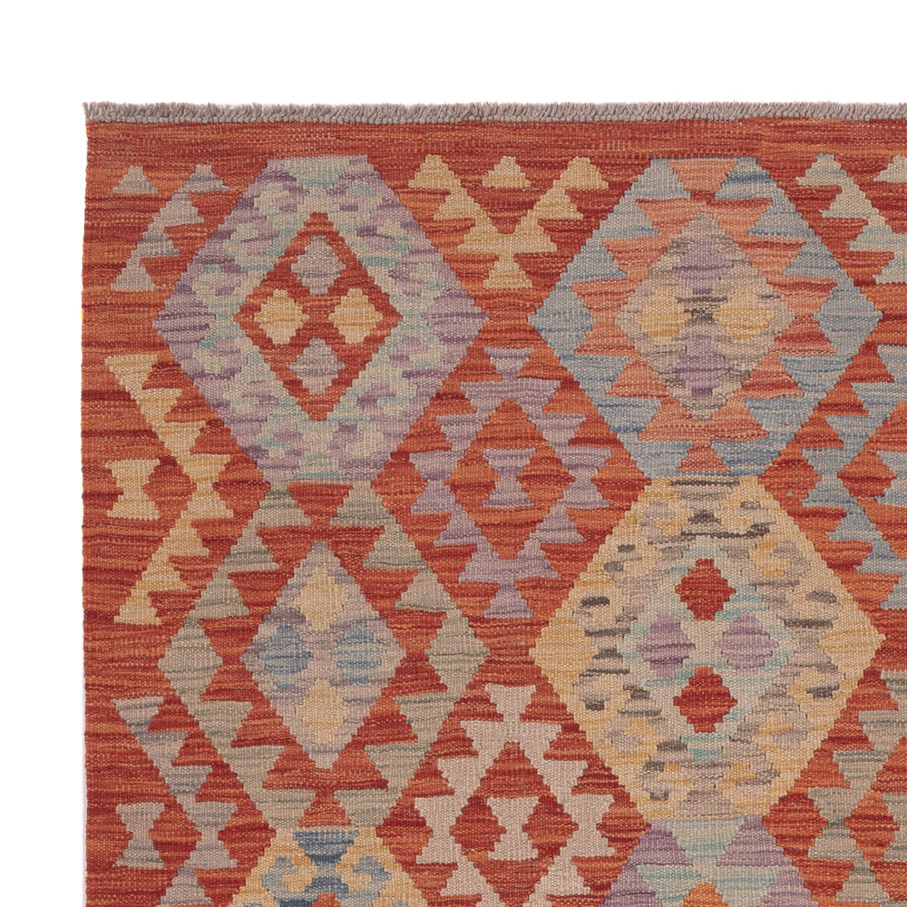 Kilim Maimana Tæppe 201x159cm - Uldtæppe