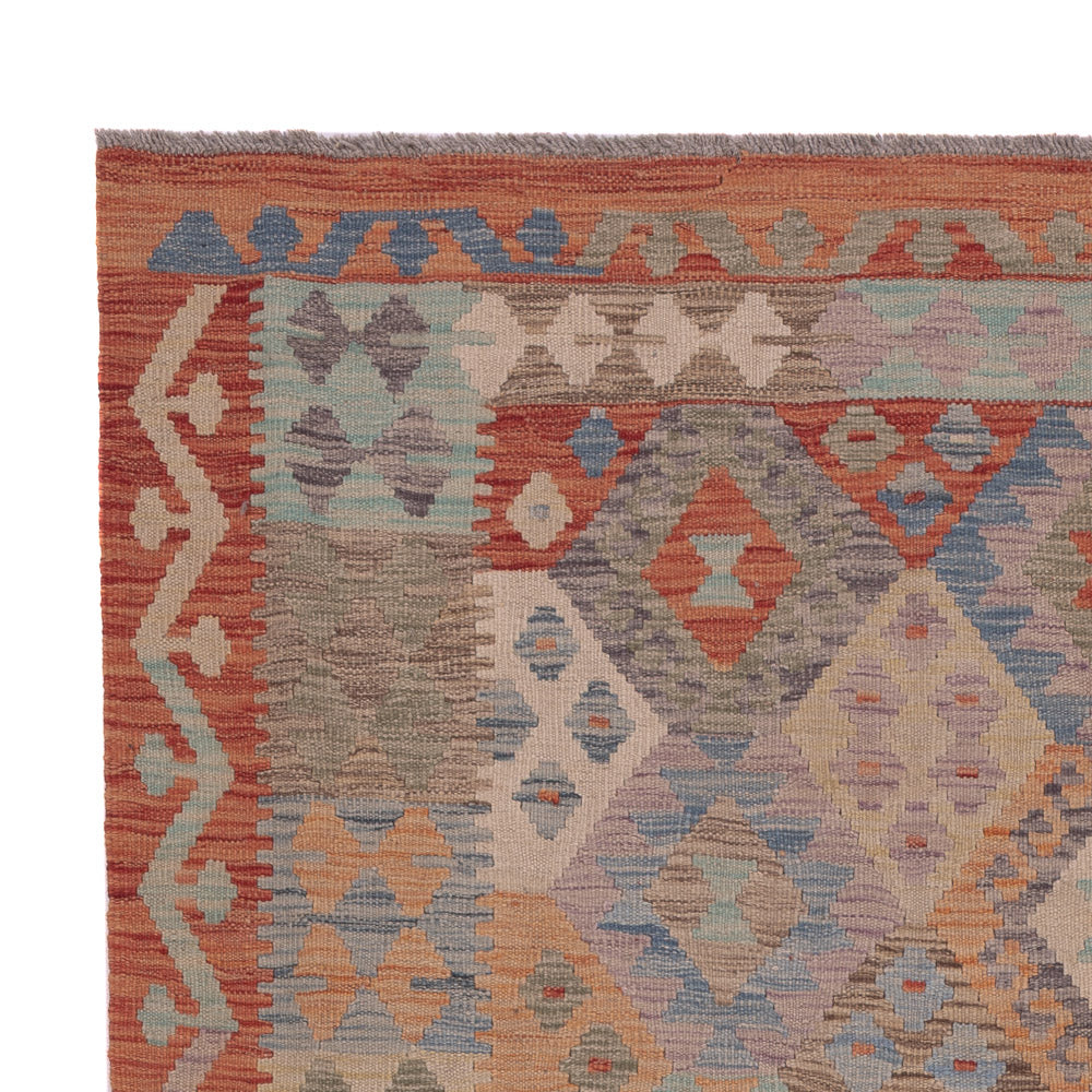 Kilim Maimana Tæppe 202x153cm - Uldtæppe