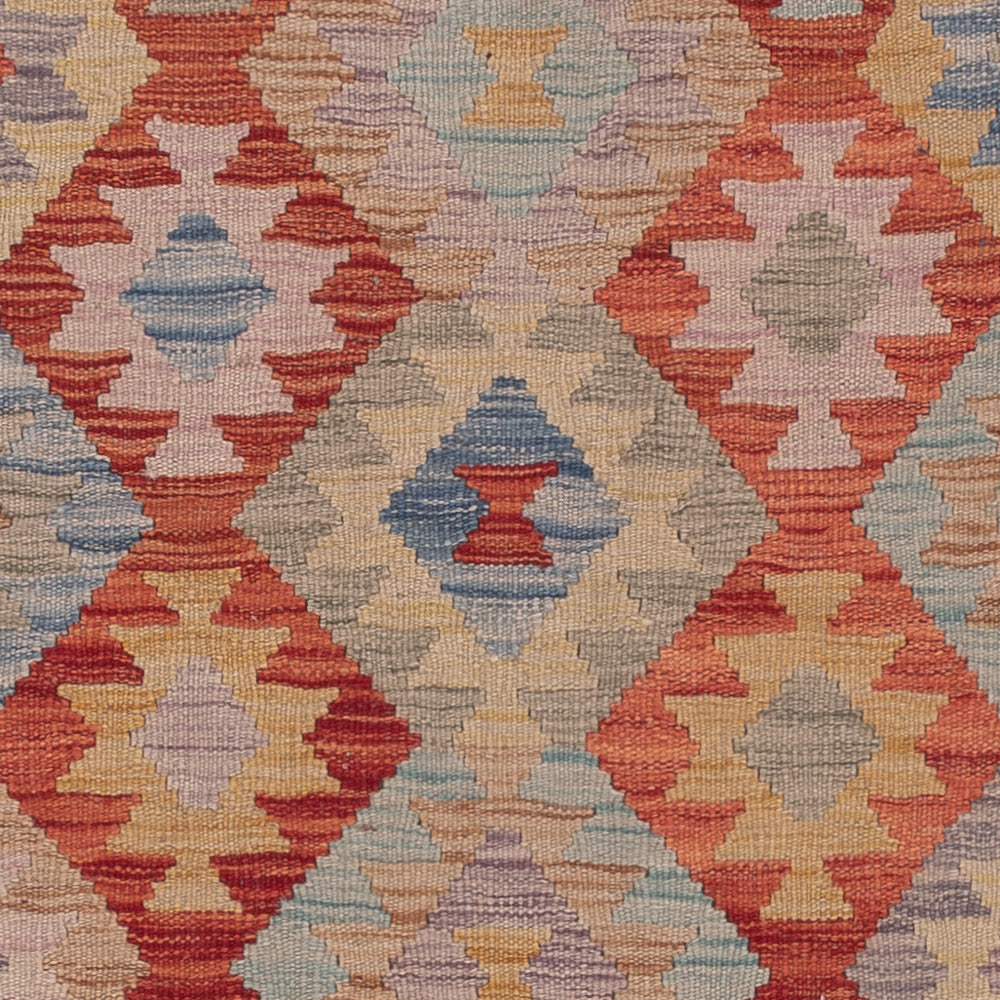 Kelim Teppich - Splash - 196 x 150 cm - mehrfarbig