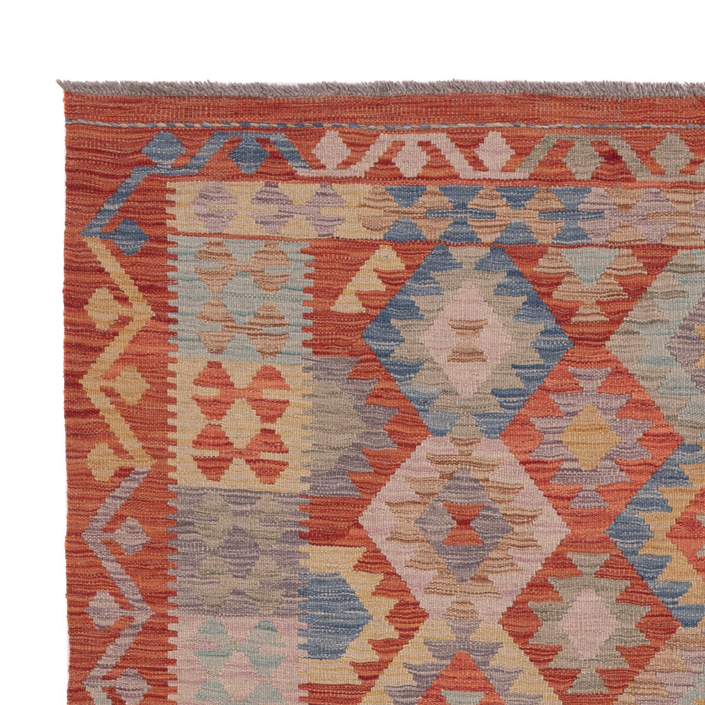Kilim Maimana Tæppe 196x150cm - Uldtæppe